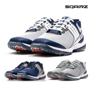 [골프존][스퀘어즈] 스피드 메쉬 기능성 스파이크 남성 골프화