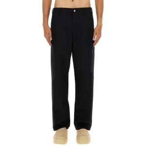 MM6메종마르지엘라 블랙 스트레이트 캐주얼 팬츠 SH0KA0046 M35