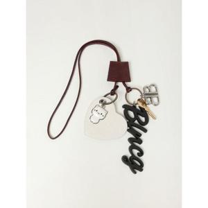 발렌시아가 키링 7956502ABEW 6091 Burgundy