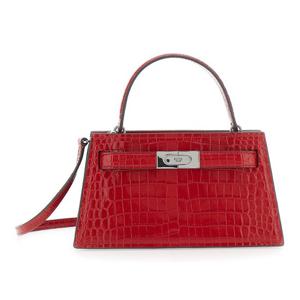 토리버치 레드 크로커다일 엠보스드 크로스바디 백 169568 600