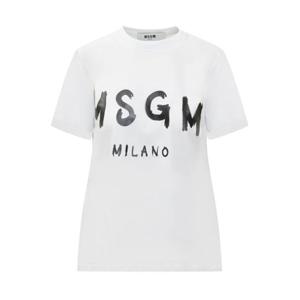 엠에스지엠 반팔 티셔츠 2000MDM510200002 01 OPTICAL WHITE