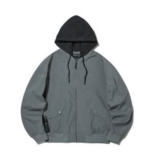 [인터크루]경량 항공점퍼 그레이 ITY1UJ01AGE_CC