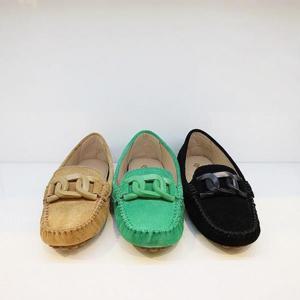 [오브엠]  F23OD280ABD_여성 빅 체인 로퍼 3종