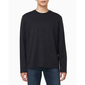 CK진  남성 클래식 핏 럭스 코튼 인터락 긴팔 티셔츠(4LD202G)