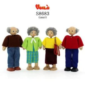 브알라 인형할머니할아버지(S8683) 인형할머니할아버지 S8683 기타신생아 영유아완구 신생아 완구 매트 출산 육아