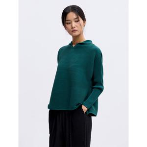 [플리츠미][플리츠미] 하이넥 플레어 돌먼 티셔츠_EPTSW025007