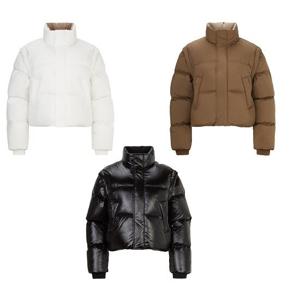 [미즈노]여성 디테처블 크롭 덕다운 자켓 32YE4822