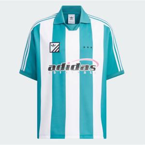 [아디다스(퍼포먼스)]남여공용 오리지날 트레포일 로고 플레이 풋볼 그래픽 반팔 폴로 셔츠 IW6307