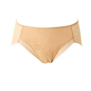 와코루 군살을 소프트하게 잡아주는 자카드 햄라인팬티 WLGC310T