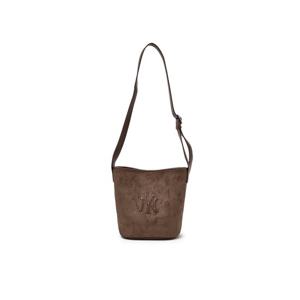 MLB  (3ABMMC25N-50BRD) 공용 모노그램 스웨이드 버킷백