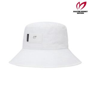 마스터바니  (411E3CP105) 남성 로고 레더 탭 스트링 버킷햇