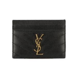 생로랑 마틀라세 카드지갑 금장 423291 BOW01 1000