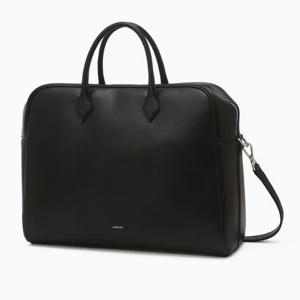 [헤지스ACC] 블랙 단색 가죽 서류가방 HJBA5F868BK