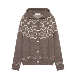 노르디스크 공용 노르딕 패턴 후디 스웨터 가디건 B1 OWW25K01 JJ KZ