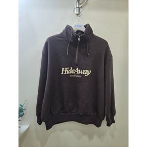 [에꼴리에]반집업 스트링 카라 맨투맨티 25D54530