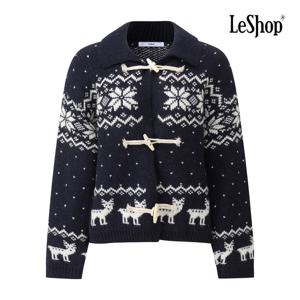 르샵  카라넥 노르딕 더플 니트 가디건 (BPAKC017A)