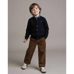 헤지스 키즈 25FW 시즌오프KIDS 카멜 코듀로이 면혼방 팬츠 HSPA5FK03CM