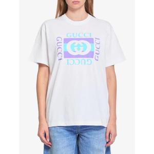 구찌 반팔 티셔츠 837959 XJHG99081 WHITE