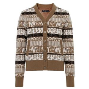 [와이드앵글]여성 CO 노르딕 하이브리드 브이넥 방풍 가디건 WWW25K75E3