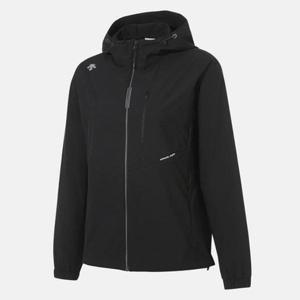 [데상트]데상트 러닝 에센셜 후드형 바람막이 SP313RWB71BLK0 자