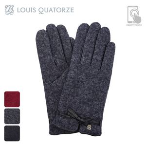 [루이까또즈] 중앙가죽리본 여모장갑 IGVLU20059