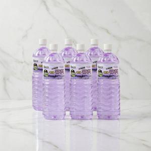 산도깨비 에탄올 사계절용 워셔액 라벤더향 1.8Lx6개 1BOX 유리세정제 유막제거제