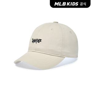 [MLB키즈 공식]26N 스몰 스트릿 로고 볼캡 NY (D.Cream)7ACP77A6N-50CRD