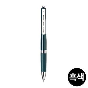 라인플러스 라인1 그래비티 단색 볼펜 1.0 (12개입) 1다스 (흑색)