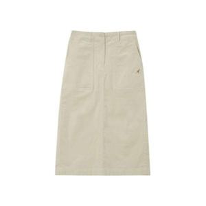 캉골반바지 CQK KRFW-SK81200IV 우먼스 코듀로이 베이직 스커트 8120 아이보리