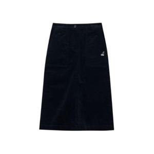 캉골반바지 CQK KRFW-SK81200NV 우먼스 코듀로이 베이직 스커트 8120 네이비