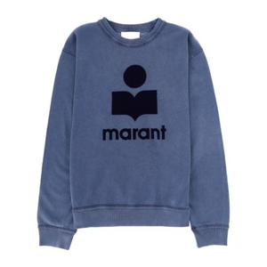 이자벨마랑 로고 프린트 크루넥 맨투맨 SW0029HA D1M07H30IN