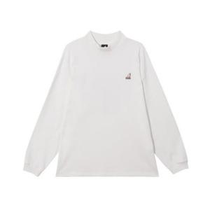 M 캉골긴팔티 CQK KRFC-LT35410OW 워시드 베이스볼 그래픽 긴팔 티셔츠 3541 오프화이트