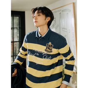 [빈폴멘]럭비 칼라넥 티셔츠 - 블루 (BC5241C15P)