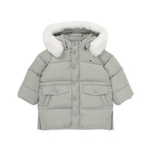 [블루독베이비]KH)퍼트리밍롱덕다운점퍼 45C14-114-10