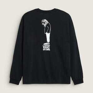 [반스][아티스트 컬렉션] VANS X HANAI 긴소매 티셔츠 블랙 VN000SPSBLK