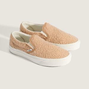 [반스]클래식 슬립온 파일 플리스 화이트 VN000EACTAN