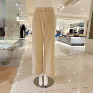 플라스틱아일랜드  (PR4WP201) 반밴딩 코듀로이 팬츠