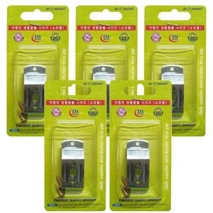 클립 이엠 롤스크린 클립2p x 5개 47mm 부속스냅 버티컬