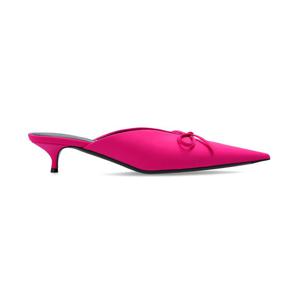 26 SS 발렌시아가 나이프 보우 뮬 핑크 782553W2ES0