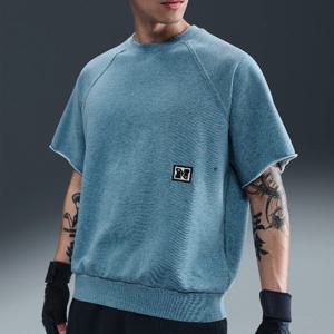 나이키반팔티 GQT HJ8088-006 헤리티지 남성 드라이 핏 반팔 플리스 피트니스 탑