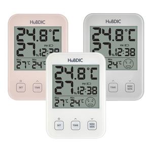 휴비딕 온습도계 온도 습도계 HT-7 시계 벽걸이 탁상형