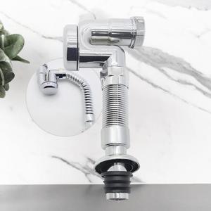 HLBATH 스텐레스 자바라 벽트랩 세면대 스텐 하수도 배수관500