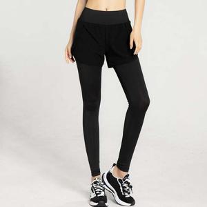 여성 9부 일체형 레깅스 반바지 LM-0396