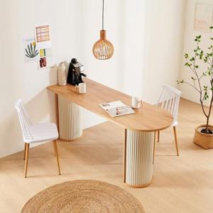 로마 반달 1700 반타원 식탁