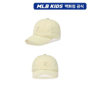 [MLB키즈PG] 여아 하트 스트릿 루키 볼캡 (7FCPH016N-43YEL)