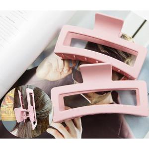 sDD 사각 올림머리 머리핀 숱많은 머리 헤어핀 핑크1P