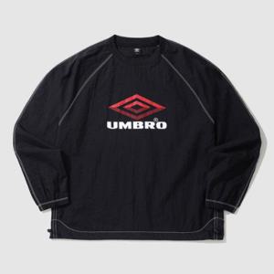 엄브로긴팔티 KQF UP321CWT93-BLK 크리스피 타슬란 긴팔 피스테 / BLACK