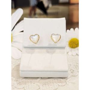 미니골드 14K 쉘 위 러브 귀걸이 M EWTS4004