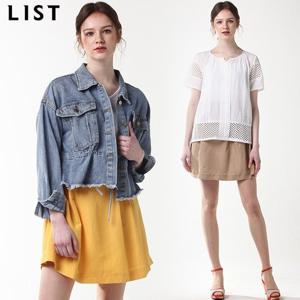 [리스트]핀턱 플레어 미니 스커트