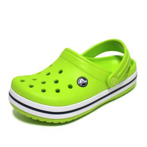 크록스 키즈 크록밴드 클로그 주니어 샌들 라임펀치 204537-3TX